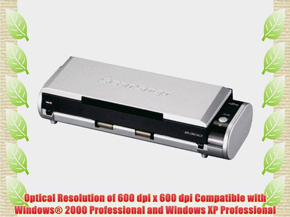 Fujitsu ScanSnap S300 Color Mobile Scanner