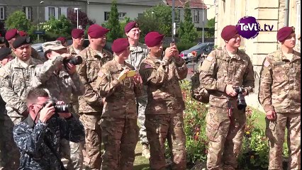 Des soldats américains sur les pas de leurs aïeux à Carentan [TéVi] 15_06_08