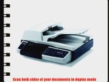 Visioneer NetScan 4000 Duplex Flatbed Color Network Scanner with ADF Fax 600 DPI and LCD Touch