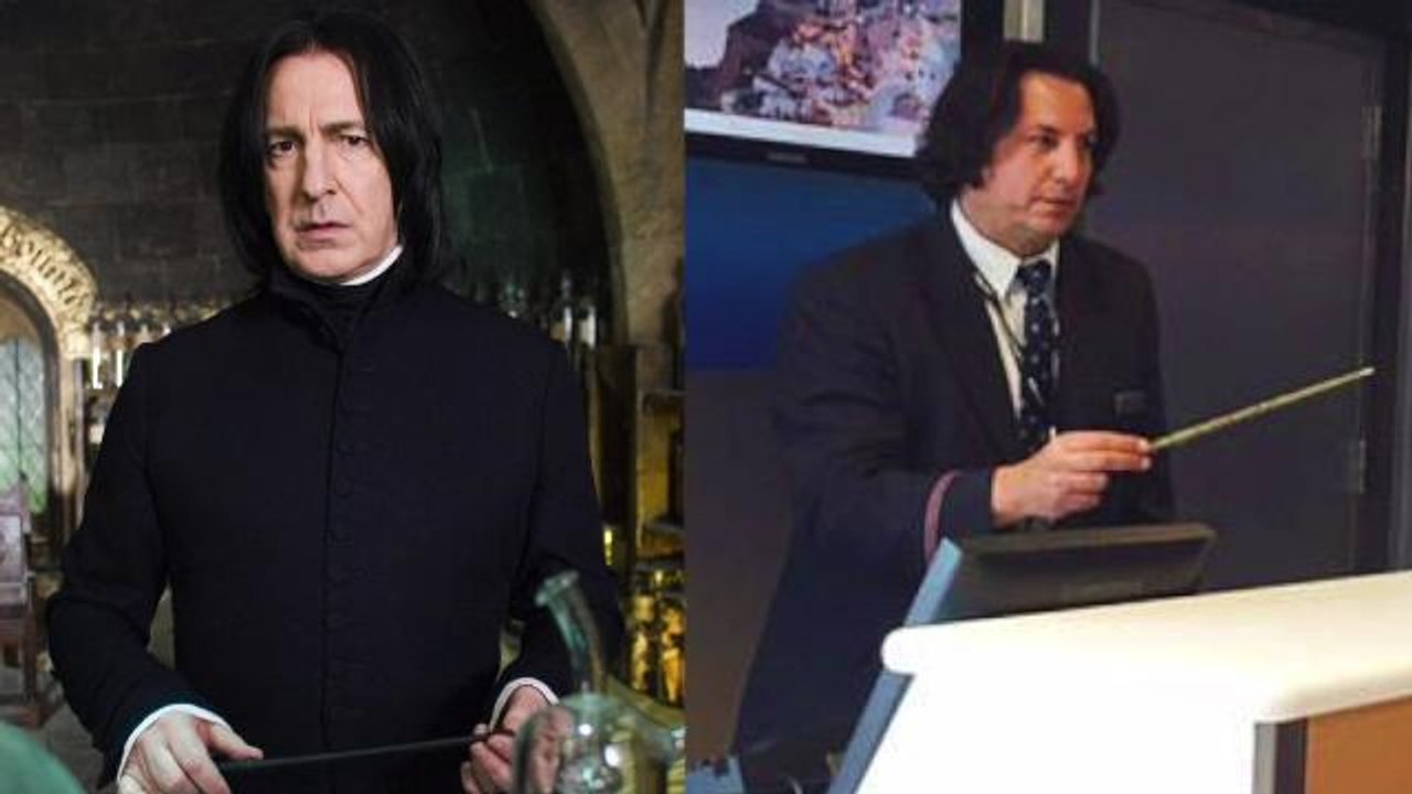 Snape from 'Harry Potter' is alive and works for American Airlines