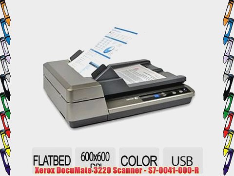 Xerox DocuMate 3220 Scanner - S7-0041-000-R