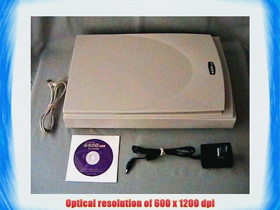 Visioneer 4400 USB Flatbed Scanner