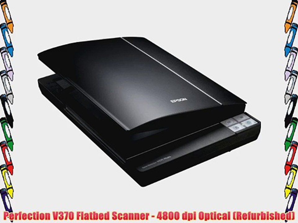 Perfection V370 Flatbed Scanner - 4800 dpi Optical (Refurbished)
