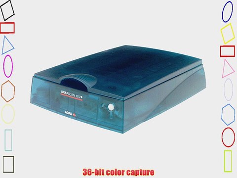 Agfa SnapScan 1212U Color Flatbed Scanner (Blue) - video Dailymotion