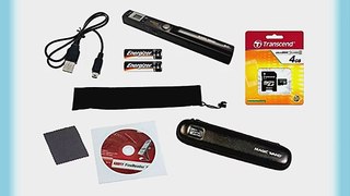 Vupoint Magic Wand WIFI Wireless Handheld Scanner PDSWF-ST44-VP Bundle For Document Photo Receipts
