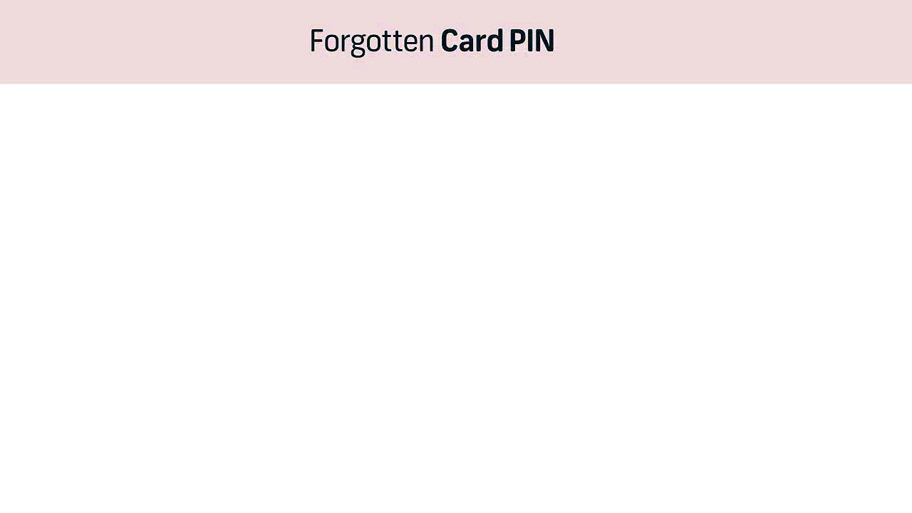 Checking your FNB card PIN