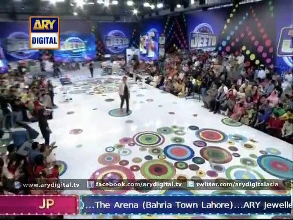 The guest from Lahore won 35 Lac plot in Bahria Town - Jeeto Pakistan 7th June 2015