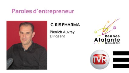 Paroles d'entrepreneur : Pierrïck Auvray, C.Ris Pharma