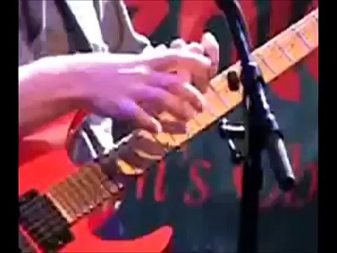 the entertainer: electric guitar tapping - various guitarists