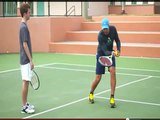 Improve tennis serve tips and drills| serve like federer murray