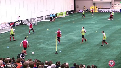 Roy Dunshee's session, "Functional Training for the Modern Holding Midfielder"