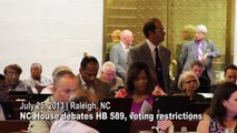 NC Rep. David Lewis Defends New Voting Restrictions, as Amended by NC Senate