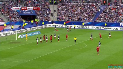 French Defender Benoit Tremoulinas Escapes Red Card After Horror Tackle On Dries Mertens