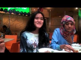 Serunya Acara Makan Latasha Bersama Fans