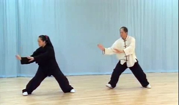 YMAA Taiji Applications (Yang taijiquan) tai chi fighting!
