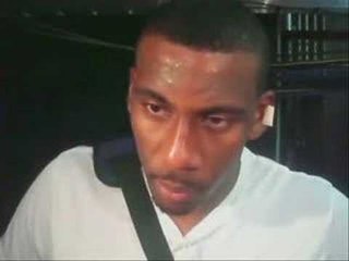 Backstage interview with Amare STOUDEMIRE (USA)