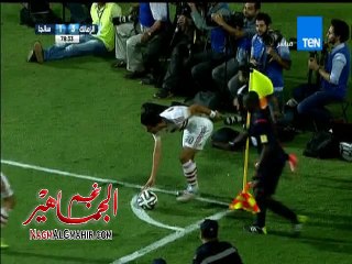 شلبى " يندم الشناوى على هدف سانجا " : اصحى يا شناوى الله يخليك