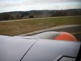 EasyJet B737 Take-Off from London Luton - Nice effects