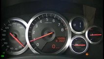 Nissan GT-R (R35) acceleration from 0 to 270 km/h inboard