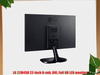 LG 22M45D 22-Inch D-sub DVI Full HD LED monitor