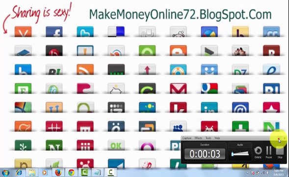 Add Vertical Social Sharing Buttons in Blogger With Addthis