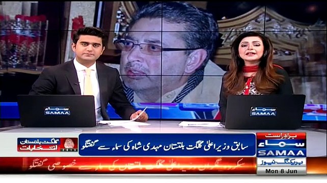 Slap on the face of Ex Cm Gilgit Baitstan PTI defeating him , see what he said about IK during polling