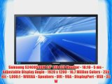 Samsung S24C650DW 24 LED LCD Monitor - 16:10 - 5 ms - Adjustable Display Angle - 1920 x 1200