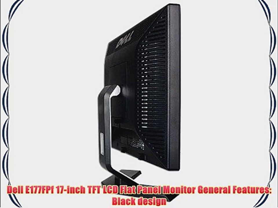 17 Dell E177FPf LCD Monitor (Black)
