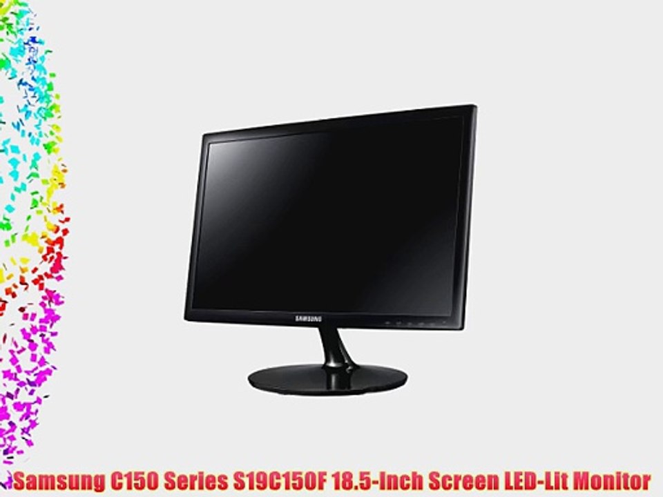 Samsung C150 Series S19C150F 18.5-Inch Screen LED-Lit Monitor