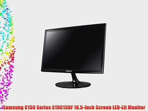 Samsung C150 Series S19C150F 18.5-Inch Screen LED-Lit Monitor