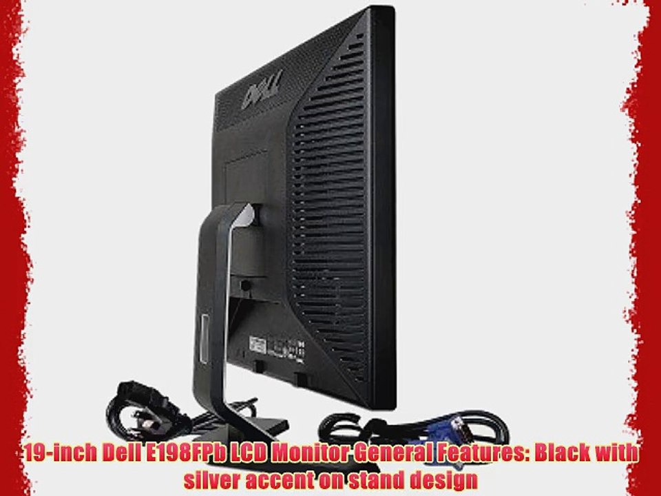 19 Dell E198FPb LCD Monitor (Black)