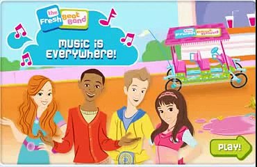The fresh beat band. Music is everywhere. Game video