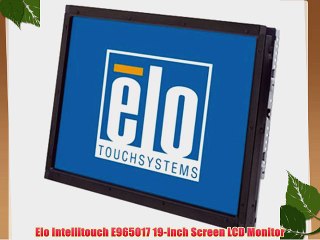 Elo Intellitouch E965017 19-Inch Screen LCD Monitor