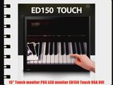 15 Touch monitor POS LCD monitor ED150 Touch VGA DVI