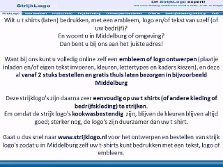 tshirts bedrukken Middelburg