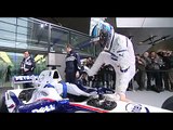 Nick puts his foot down at BMW World