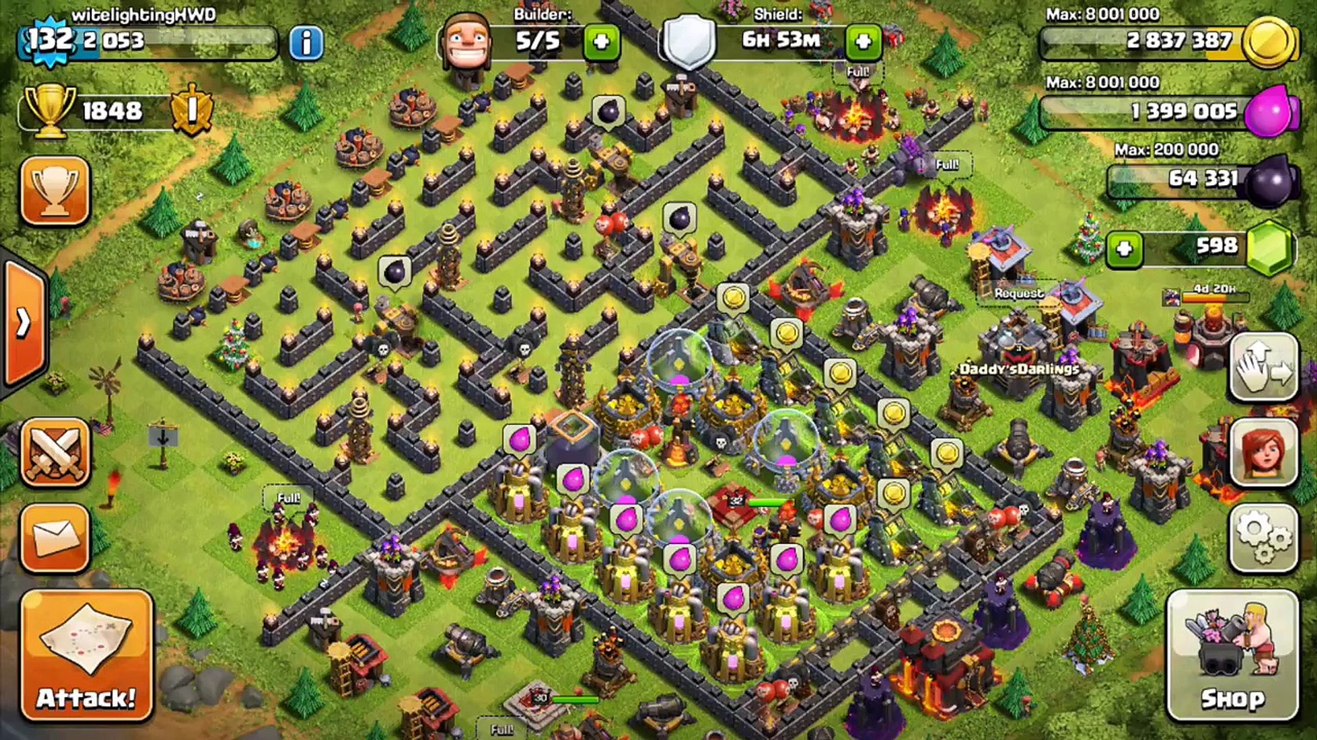 Clash of Clans - "THE MAZE BASE!" WEIRD TROLL BASE! Trolling Noobs in the  Maze! - video Dailymotion