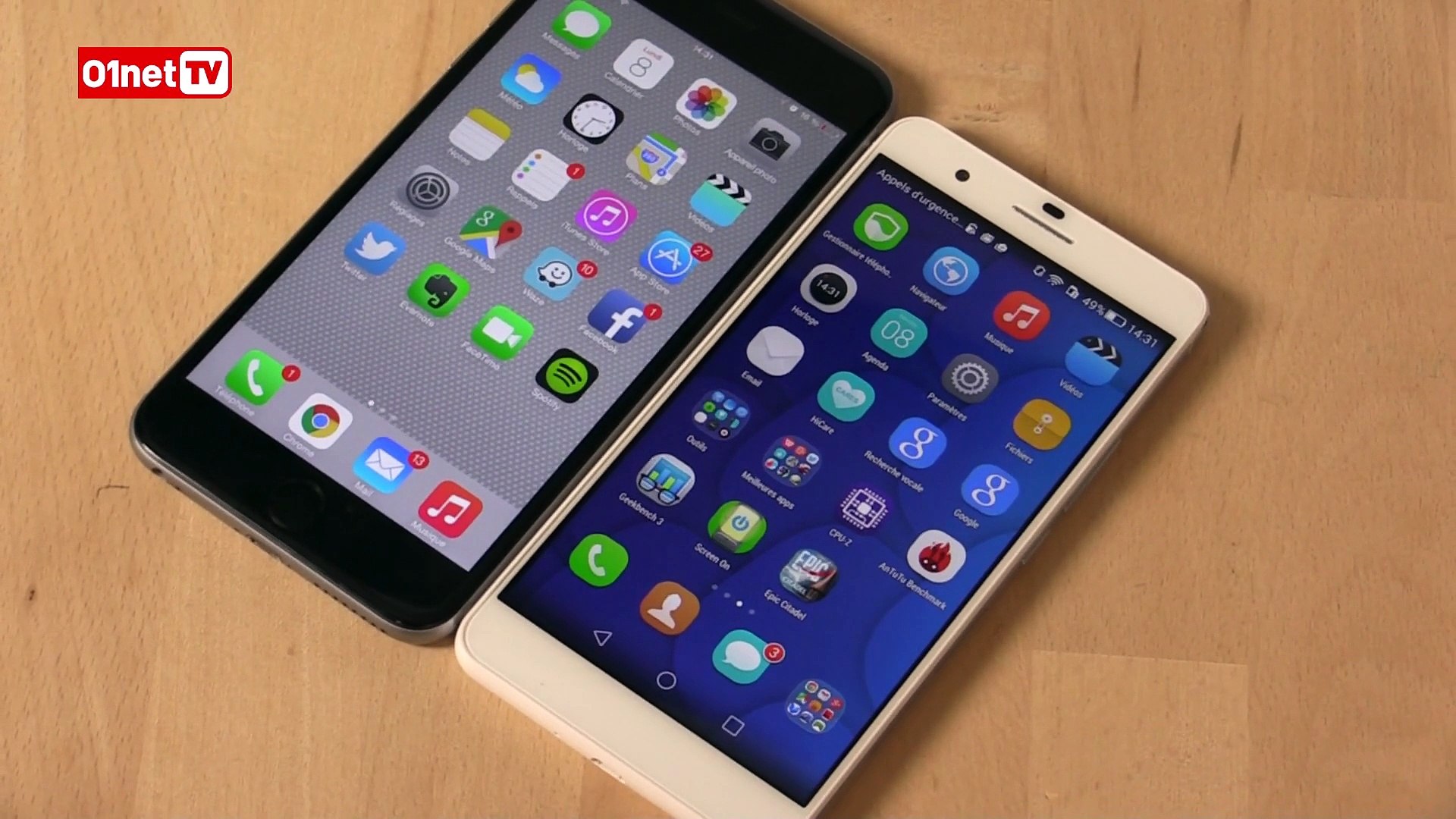 Honor 6 Plus : mieux que l'iPhone 6 Plus ? - Vidéo Dailymotion