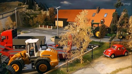 n' bisschen baggern 4 - Holz verladen - RC Revell Liebherr Bagger L900+ Siku Control John Deere 1/32