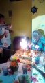Set Grandma on fire to celebrate her birthday : Crazy FAIL