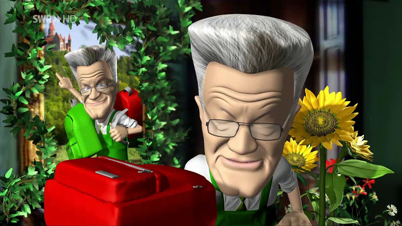 Grün-rotes Marschgepäck