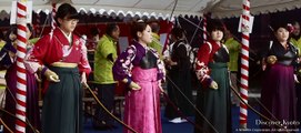 Kyoto Event - Japanese girls in Archery Ceremony Ōmato Taikai