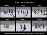 Human Motion Synthesis with Optimization-Based Graphs