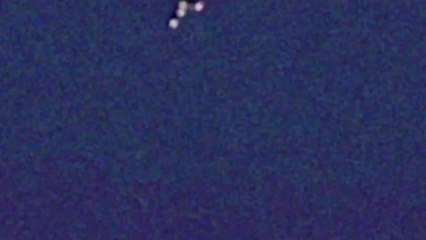 Strange flying object over Berlin, Germany