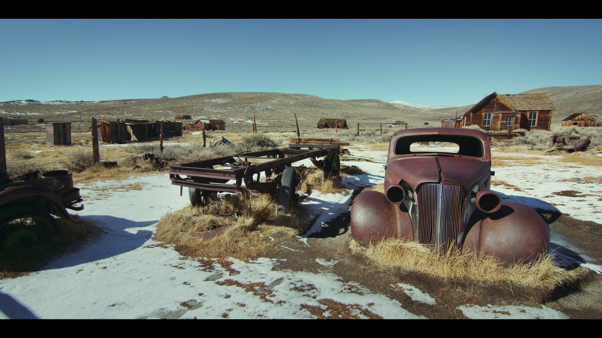 Ville fantôme filmée en 8K