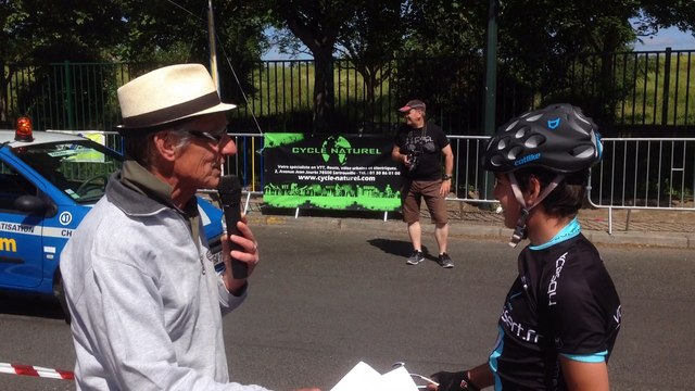 Video Arrivée Minime Course de Sartrouville 7 Juin 2015 Interview du vainqueur