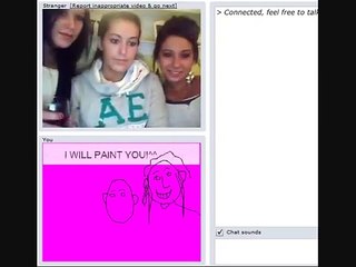 i will paint you @ chatroulette ♫