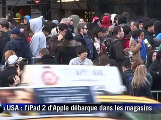 L'iPad 2 d'Apple débarque dans les magasins américains