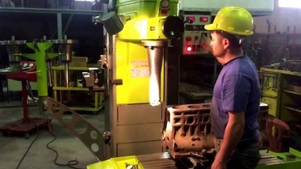 REKTEFİYE MAKİNASI RM 200 POLEKS - CYLINDER BORING MACHINE- reacondicionamiento del motor