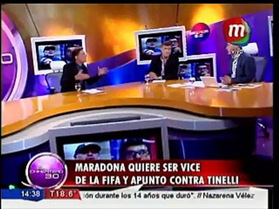 Diego Maradona vs Marcelo Tinelli